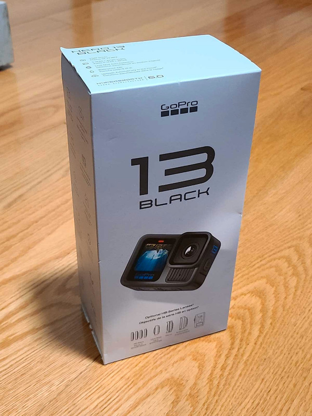 NEW sealed GoPro HERO 13 Black 5.3K Sports & Helmet Camera in Cameras & Camcorders in City of Toronto
