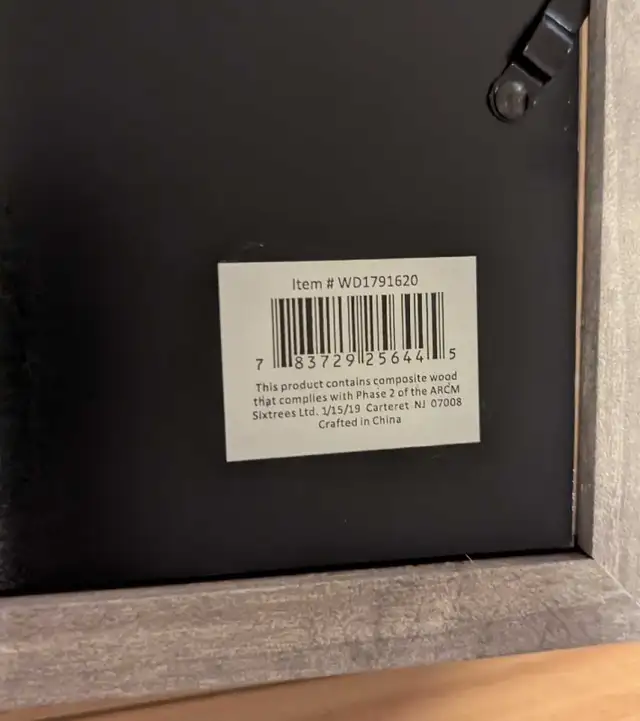 Grey Wood Large Picture Frame in Home Décor & Accents in City of Toronto - Image 4