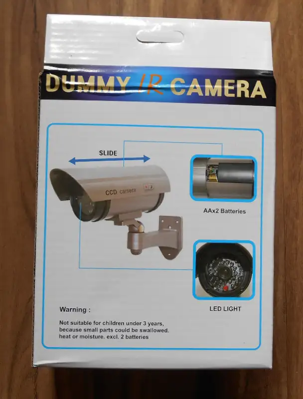 Realistic Imitation Bullet or Dome Camera – Deter Criminals63838169997571123