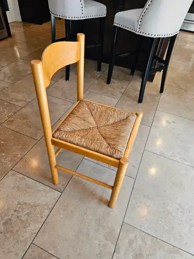 Solid Wood Dining / Desk Chair – $20, View more