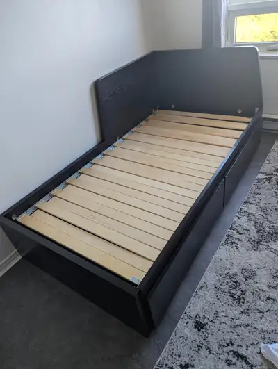 Ikea Flekke daybed with 2 drawers and extendable, View more