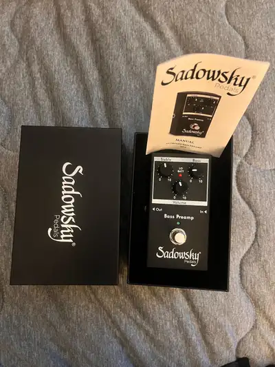 Sadowsky SBP-2 Bass Preamp Pedal, View more