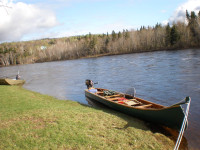 Cedar Canoe 24ft Square Back, 20Hp Merc & Trailer