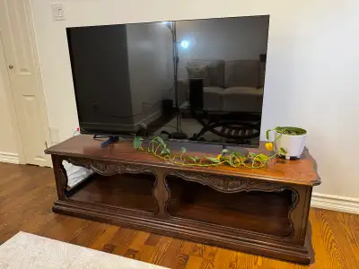 Vintage Oak TV Stand, View more