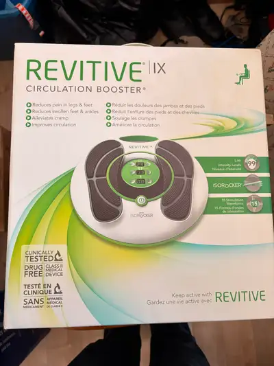 Brand New Revitive IX Circulation Booster, still in the box and never opened $50.