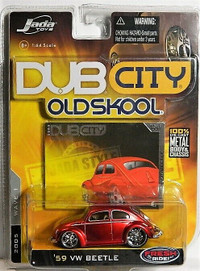 Jada Dub City Olk Skool 1/50 '59 VW Beetle Diecast Car