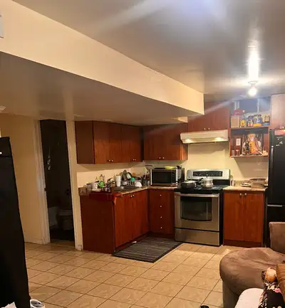 Shared room available in a 2 bedroom basement. Sandalwood and McLaughlin. Please contact 6473004262