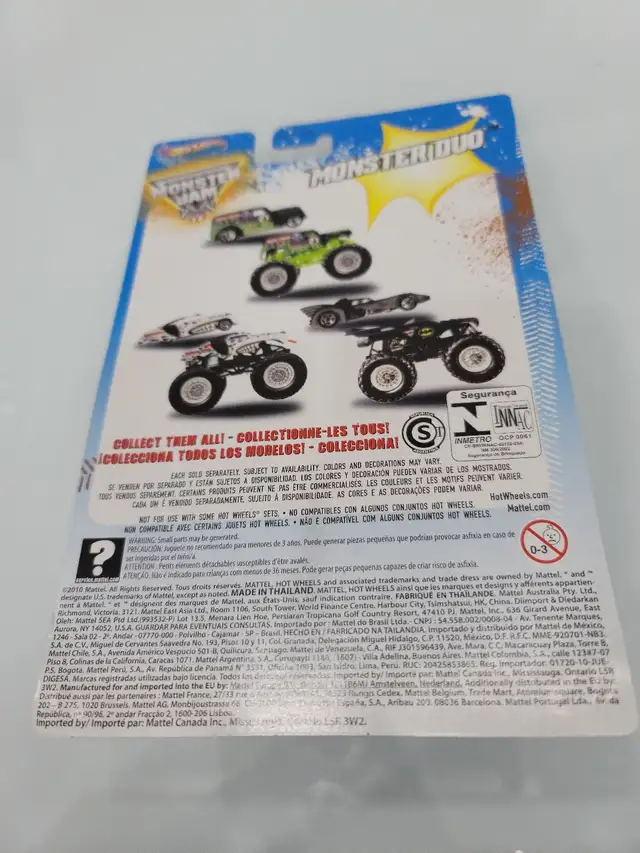 HOT WHEELS MONSTER JAM BATMAN MONSTER TRUCK AND CAR DIECAST in Arts & Collectibles in Mississauga / Peel Region - Image 5