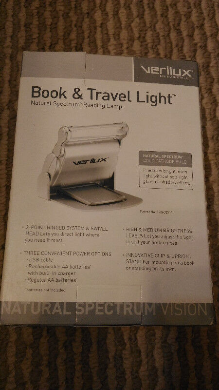 Verilux  Book & Travel Light VB01JJ4 - Natural Spectrum in Other in Calgary - Image 3