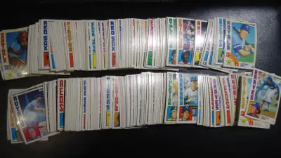 1984 opc baseball card near complet set   391 out of 396, View more