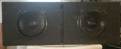 Subwoofer box-holds 2 10inch subs, View more