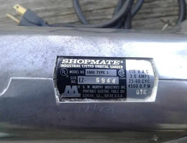 Shopmate Orbital Sander & Polisher in Power Tools in Edmonton - Image 7