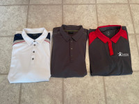 Men’s Galvin Green and Spyder Golf shirts - Excellent condition 
