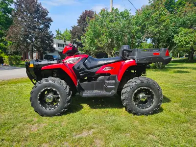2007 Polaris Sportsman 500 X2. Runs well. The machine has 441 hours and 6866 kms (4266 miles). New Y...