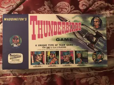 Thunderbirds Board Game 1966 Waddingtons, View more