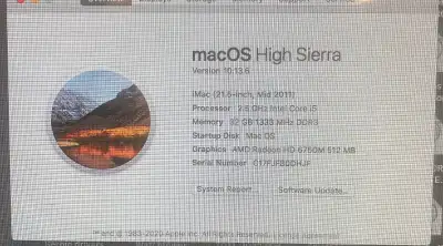 iMac mid 2011 w/keyboard 32GB RAM, View more