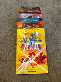 Amulet - Books 1 - 8. For sale. New condition. $40. 