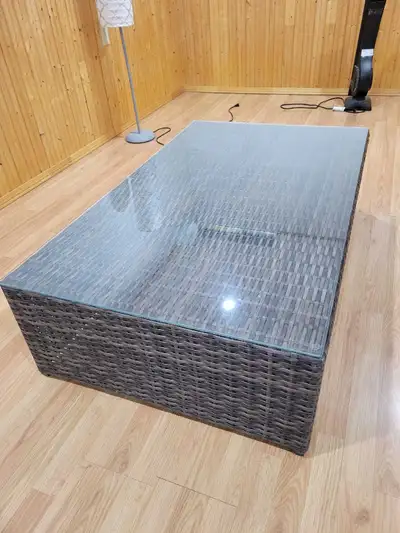 Wicker Coffee Table, View more