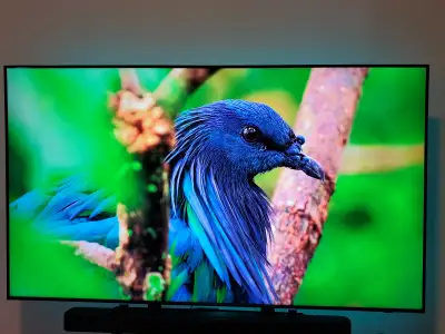 Samsung 65" 4K UHD HDR QLED Tizen OS Smart TV, View more