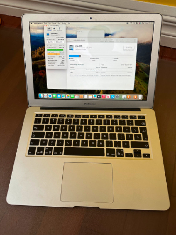 MacBook Air mi-2013, 4Go RAM, 128Go disque dans Portables  à Longueuil/Rive Sud