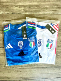 Brand New 2024 Adidas Italy Italia Soccer Jerseys Home and Away 