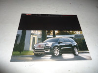 2015 GMC ACADIA DELUXE DEALER SALES BROCHURE. LIKE NEW!