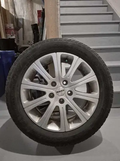 Selling a set of Rims and Tires. The rims and tires don't fit on my new vehicle so that is why I am...