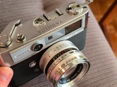 Vintage Yashica Lynx-5000 35mm Camera Bundle, View more