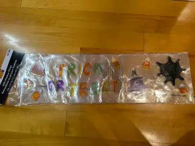 Halloween window decoration (1.5$), View more