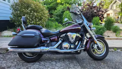 2008 Yamaha XVS vstar 1300 midnight star All stock, ridden on Sundays by me, and occassionally the m...