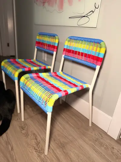 vintage ikea kids chairs, View more