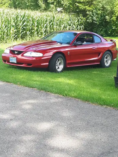 1995 Mustang GTS one of only 1,522 automatics produced. Has a 5.0L High Output V8, Traction-Lox rear...