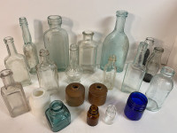 Antique Bottles, early 1900’s