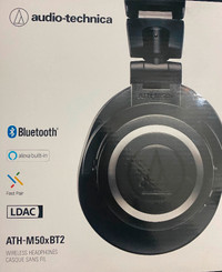 Audio Technica ATH-M50xBT2 Headphones - Black
