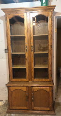Solid Oak cabinet