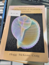Introduction to Mathematical Statistics 6th Edition