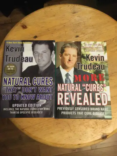 REDUCED PRICE Kevin Trudeau Books $16.00 each, View more