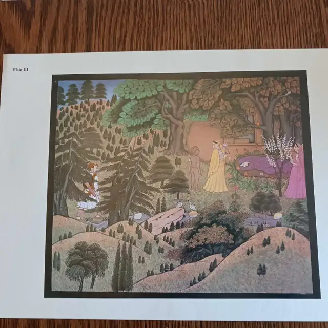 Kalidasa's Sakuntalam Beautiful Indian Art 7 plates in Arts & Collectibles in City of Toronto - Image 6