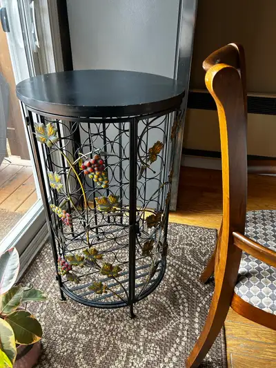 wine rack/accent table, View more