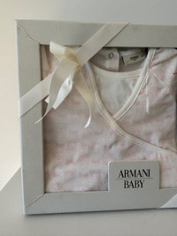*New in Box* Fendi Baby Onesie (18mth) with Armani Baby Blanket