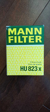 New Mann HU 823X Oil Filter for 2006 BMW 750 
