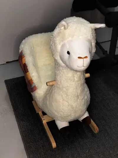 Animal Adventure Soft Landing Joyrides Llama Rocker – Excellent, View more