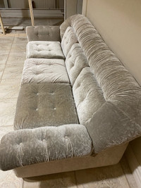 Ivory white couch