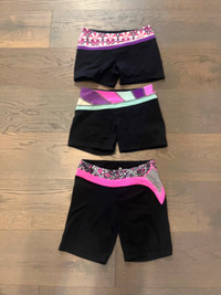 Ivivva by Lululemon girls shorts sz 12 $30 each EUC ret $75ea