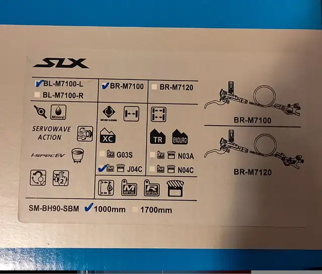 Shimano SLX M7100 disc brakes front in Frames & Parts in City of Toronto - Image 4
