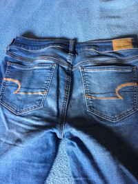 American eagle jeans, size 8, $12