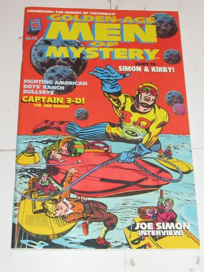 AC Comics Golden-Age Men of Mystery#15 & 17 comic book, View more