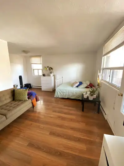 Hi there! I’m subletting my spacious, fully furnished studio apartment while I’m away. It’s located...