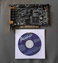 Creative Sound Blaster Audigy Platinum EX PCI Card