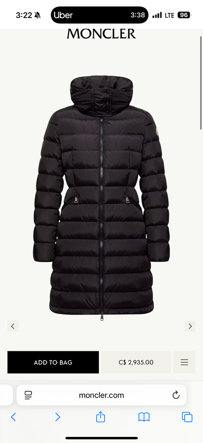 10000% authentic Moncler women jacket, View more